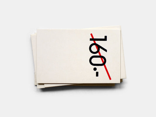 Shoe Shop Price Card (1980s)