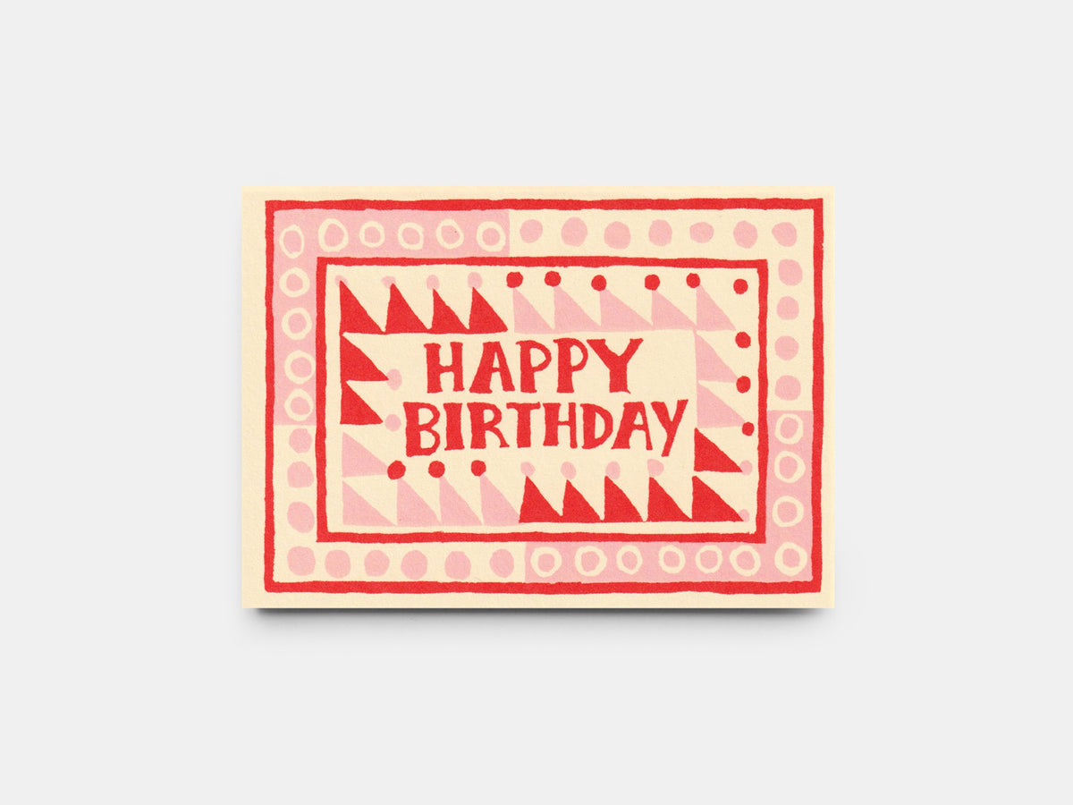 Shapes Birthday Card