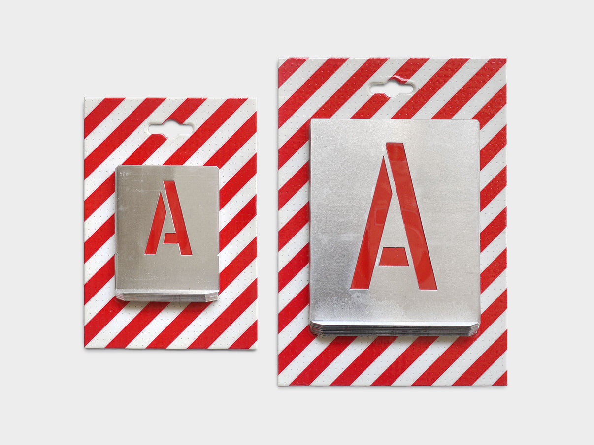 Aluminium Stencils Present & Correct