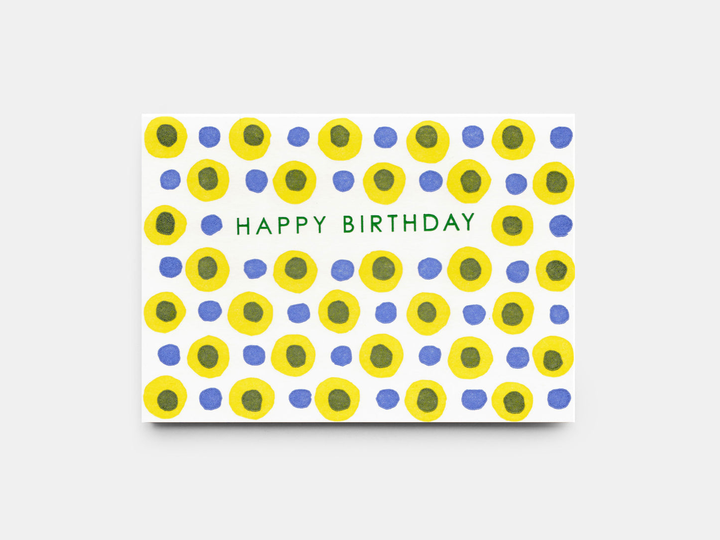 Spots & Diamonds Birthday Card