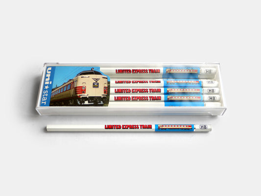 Limited Express Train Pencil Set (1970s)