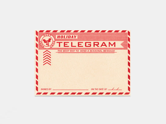 Holiday Telegram