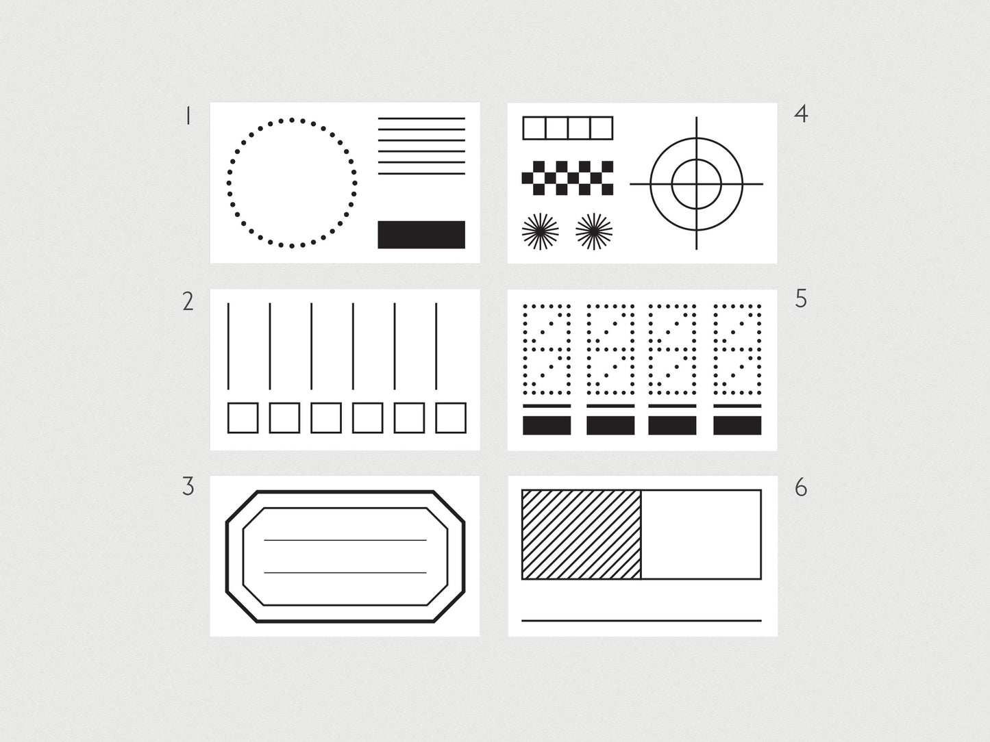 Analog Rubber Stamps
