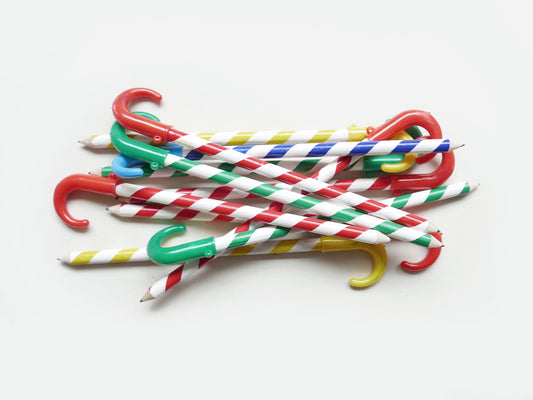 Candy Cane Pencil (1970s)
