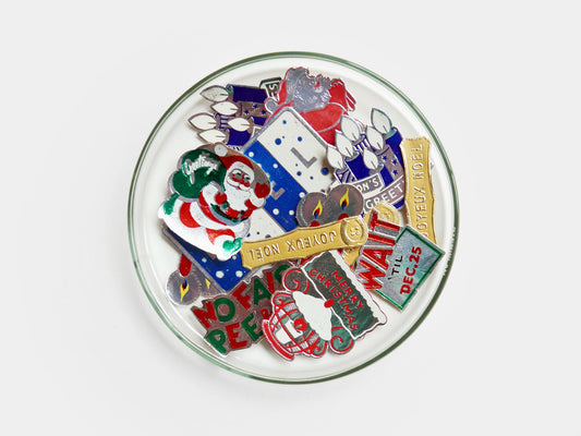 Christmas Foil Seals (1950s)