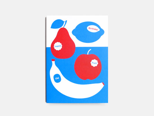 Fruit Birthday Card