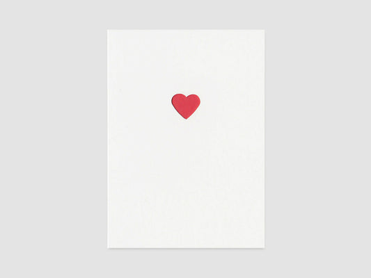 Heart Cut Out Card