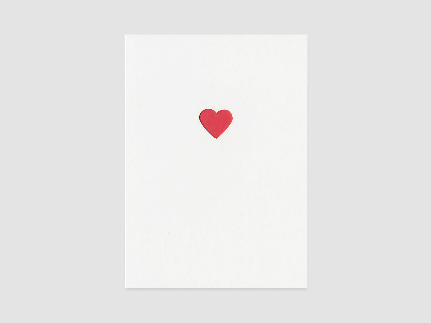 Heart Cut Out Card