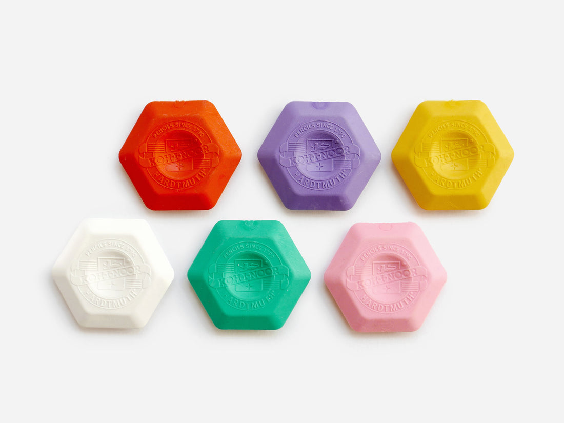 Hexagon Eraser Present & Correct