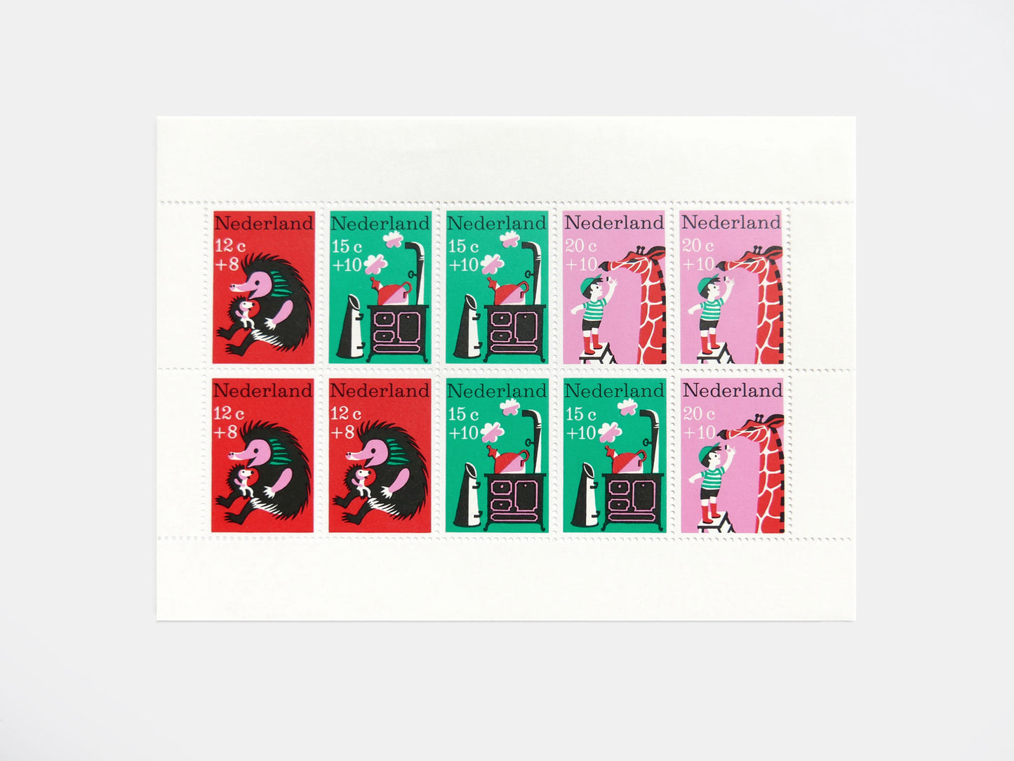 Animal Stamp Block. 1967
