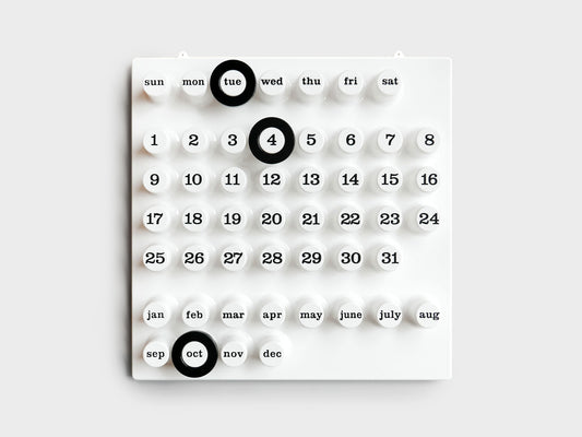 Ring A Date Perpetual Calendar