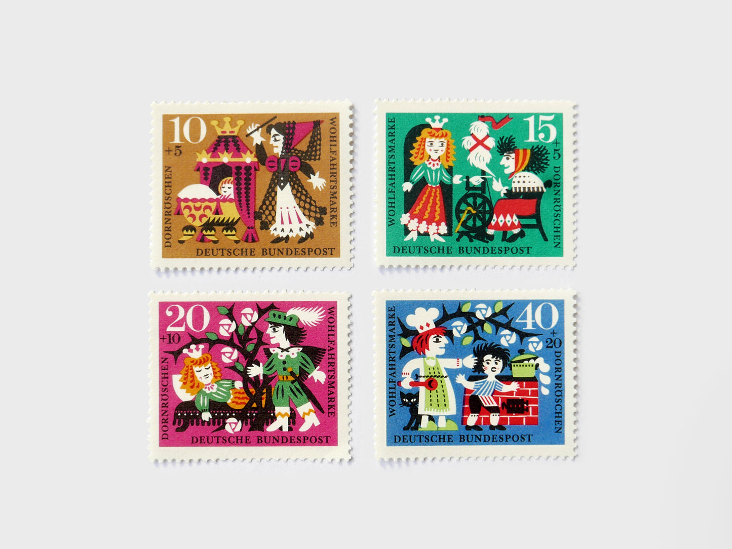 Sleeping Beauty Stamp set (1960)