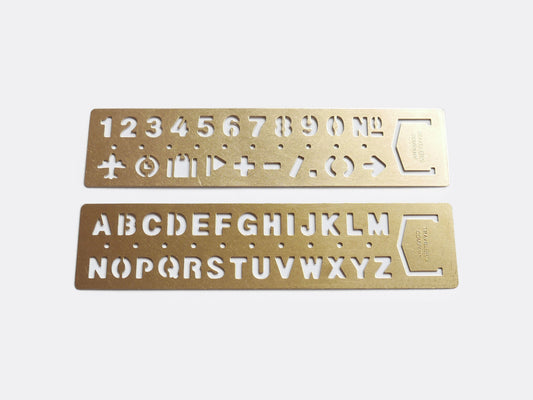 Brass Stencil Bookmark