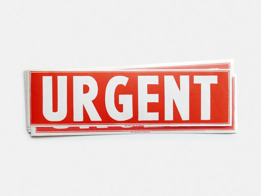 Urgent Label